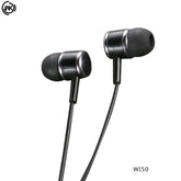 WK WI50 Earphone, 3.5MM  Wired Earphone Best, wired earphone with mic , Hifi Stereo Sound Wired Headset , sport wired earphone , 3.5mm jack wired earphone , 3.5mm headset for mobile phone , universal 3.5mm jack wired earphone